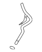 12570585 - Engine: Tube for Cadillac: SRX, STS Image