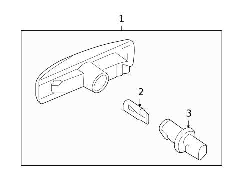 Side Repeater Lamps for 2009 Land Rover LR2 #0