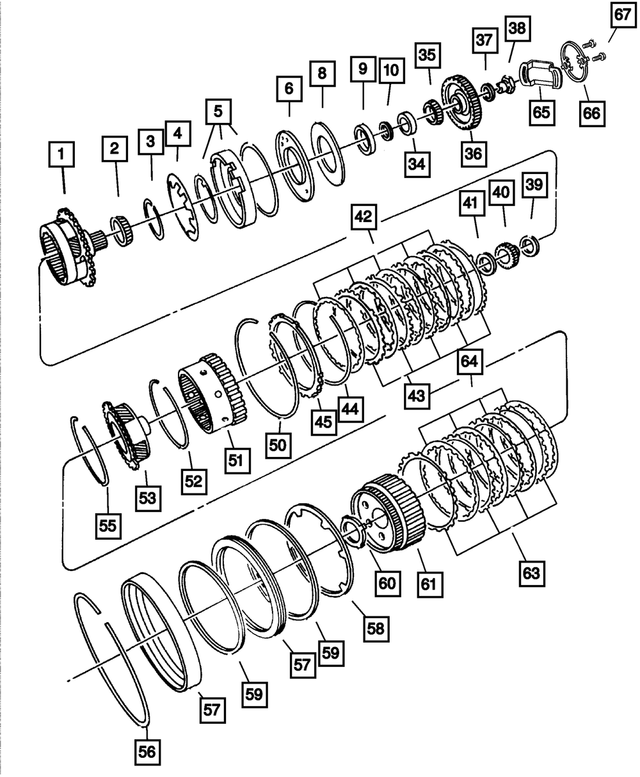 4377080 - Automatic Transaxle 4 Speed: Sun Gear for Mopar Image image