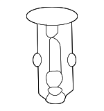 68081712AA - Suspension: Cross-member Pin for Mopar Image