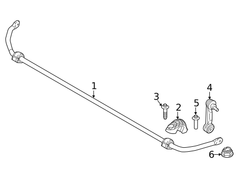 Stabilizer Bar & Components for 2019 BMW X2 #2