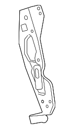 8621153030 - Body: AM/FM CD Mount Bracket for Lexus: IS F, IS250, IS350 Image