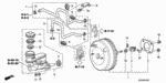 46402SDAA02 - Chassis: TUBE ASSY., MASTER POWER for Honda Image