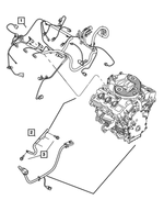 4801466AA - Electrical: Engine Wiring Bracket for Mopar Image