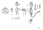 61311384858 - Vehicle Electrical System: Switch Striker Plate for BMW Image