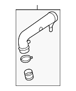 1K0129654BE - Engine: Tube Assembly for Volkswagen Image