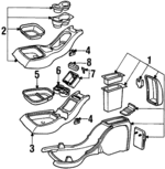 8151549960 - : Coin Holder for Isuzu Image