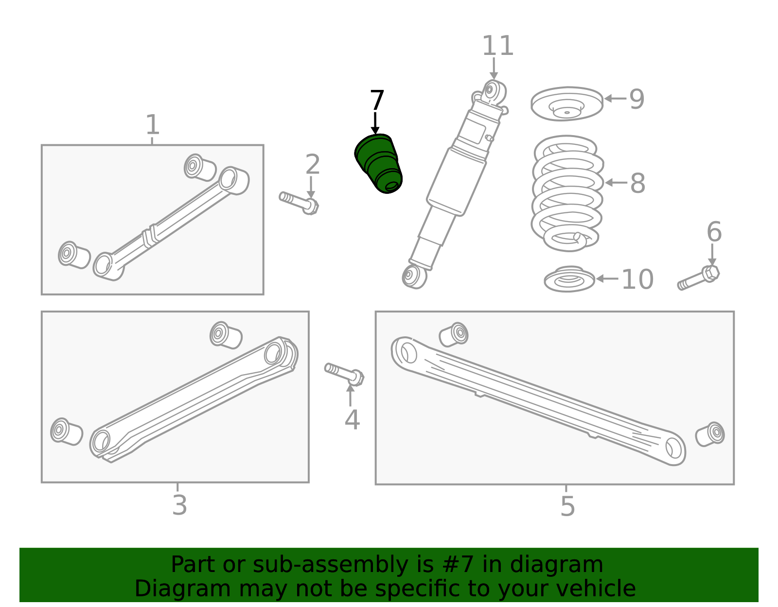 Axle Bumper 15039397 | OEM Parts Online