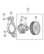 5154401AC - Steering: Power Steering Pump for Mopar Image