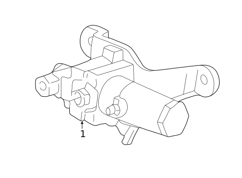 ABS Components for 1994 Ford E-150 Econoline Club Wagon #1