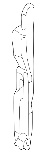 17115A4EF63 - Cooling System: Side Seal for BMW: 323Ci, 323i, 325Ci, 325i, 325xi, 328Ci, 328i, 330Ci, 330i, 330xi, M3 Image