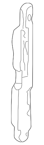 17115A4EF64 - Cooling System: Side Seal for BMW: 323Ci, 323i, 325Ci, 325i, 325xi, 328Ci, 328i, 330Ci, 330i, 330xi, M3 Image
