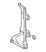17111436251 - Cooling System: Mount Bracket for BMW: 323Ci, 323i, 325Ci, 325i, 325xi, 328Ci, 328i, 330Ci, 330i, 330xi, Z4 Image