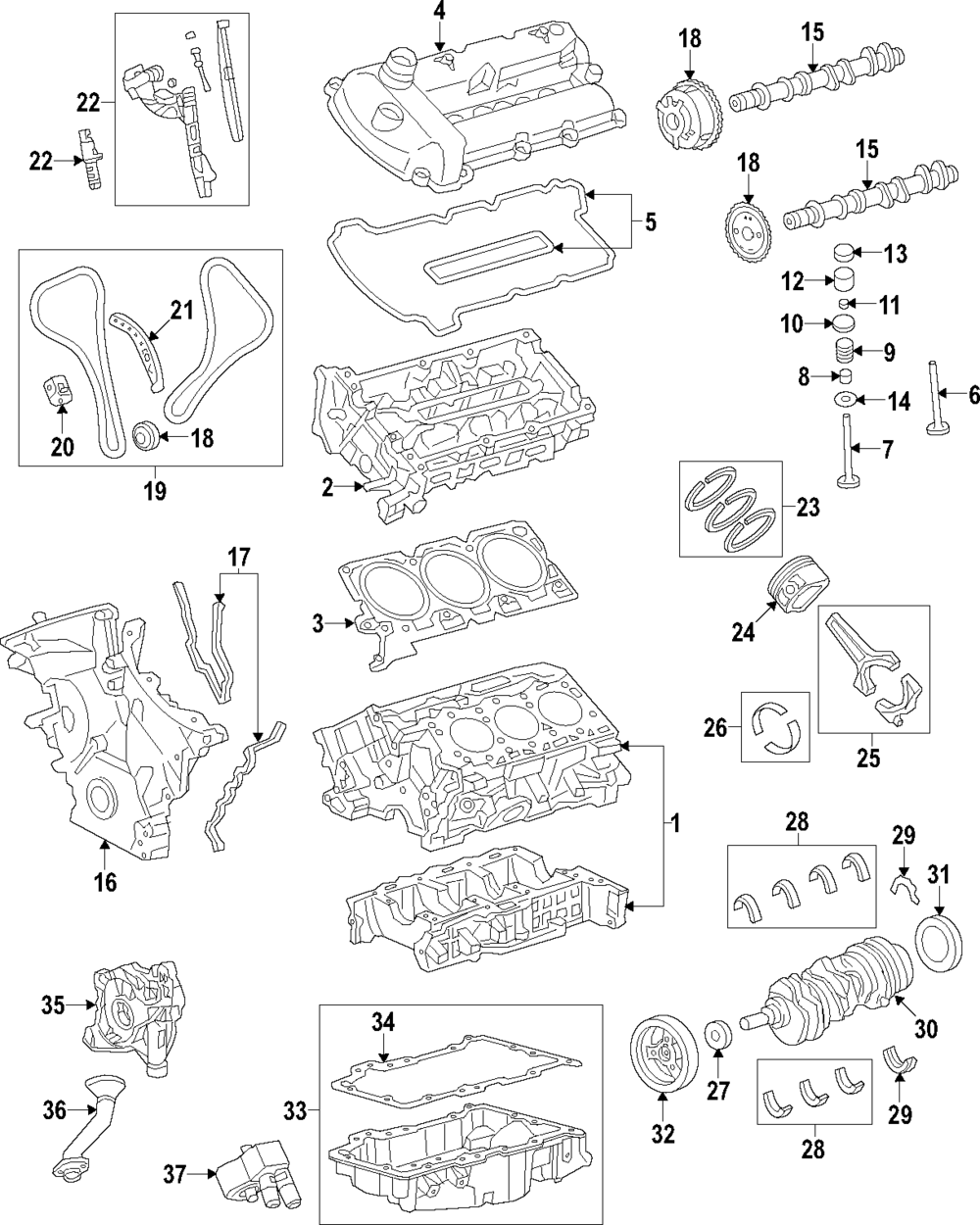 2002 Jaguar X-Type Front Cover C2S11060 | OEM Parts Online