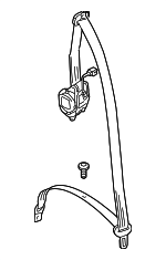 7L6857806CHCP - : Lap &amp; Shoulder Belt for Volkswagen: Touareg Image