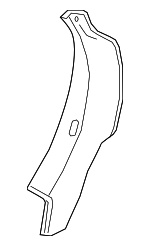 T4K5228 - Body: Inner Finish Panel for Jaguar: I-Pace Image