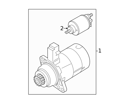Starter & Related Components for 2020 Volkswagen Passat #0