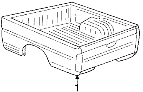 Box Assembly for 1987 Nissan D21 #0