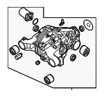 97035002101 - : Differential Assembly for Porsche: Panamera Image