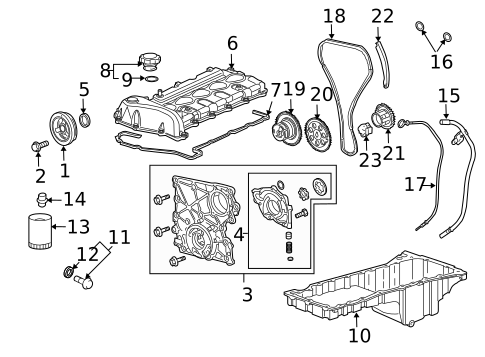 Engine Parts for 2008 GMC Canyon #0