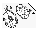 9J1121203F - Electric Propulsion System: Cooling Fan for Audi: e-tron GT, RS e-tron GT Image