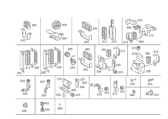 2203280488 - : Damping Strip for Mercedes-Benz: CL500, CL55 AMG, S430, S55 AMG Image