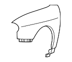 6631039301 - Body: Fender for Hyundai: XG300, XG350 Image