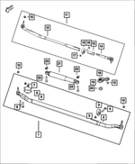 5154854AA - Steering: Tube Retaining Clamp for Ram: 2500, 3500 Image