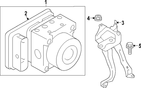 ABS Components for 2024 Subaru Crosstrek #0