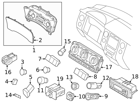 Switches, Solenoids & Actuators for 2015 Ford Expedition #0