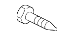 90142S04000 - Body: Applique Screw for Honda: Accord, Accord Crosstour, Civic, CR-V, CR-Z, Crosstour, Fit, HR-V, Insight, Pilot Image