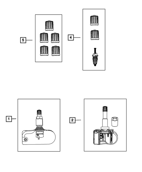 Tire Monitoring System for 2010 Dodge Journey #0