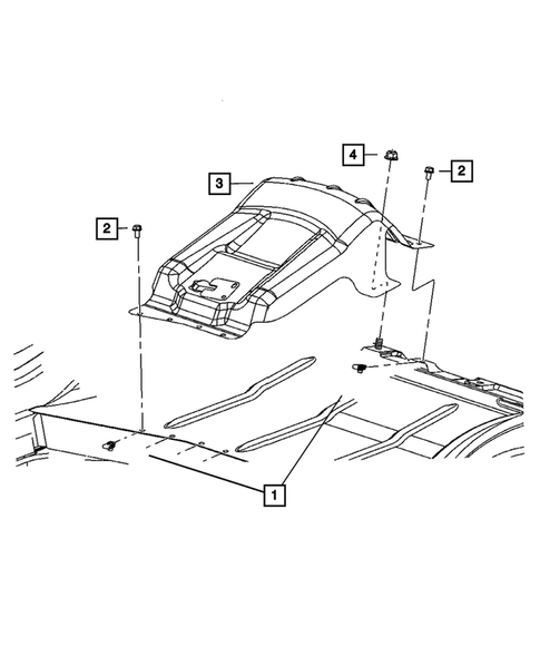 Jack Stowage for 2008 Dodge Charger #2
