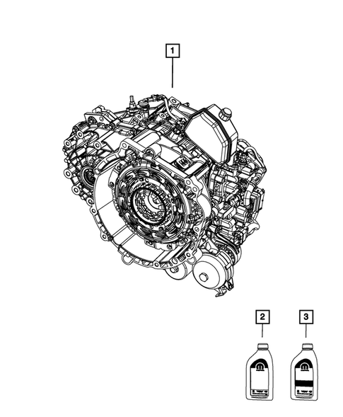 Manual Transaxle for 2011 Dodge Avenger #0