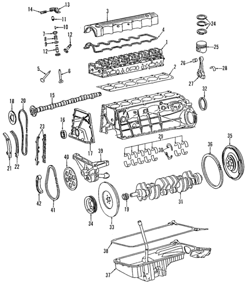 Mounts for 1991 Mercedes-Benz 300SEL #0