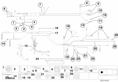 Miscellaneous Plugs and Connectors for 2000 BMW Z3 2.8 #0