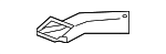 973803S000 - Body: Defroster Duct for Hyundai Image