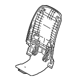 717060E040B0 - Body: Seat Back Panel for Lexus: TX350, TX550h+ Image