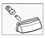 81270F4010 - : License Lamp for Toyota Image