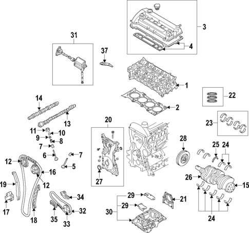Oil Pump for 2008 Mazda Tribute #0