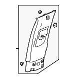 85025046 - Body: Upper Center Pillar Trim for GM Image