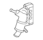 1633125030 - Cooling System: Water Outlet for Toyota Image