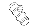 16577F0090 - Cooling System: Pipe for Toyota Image
