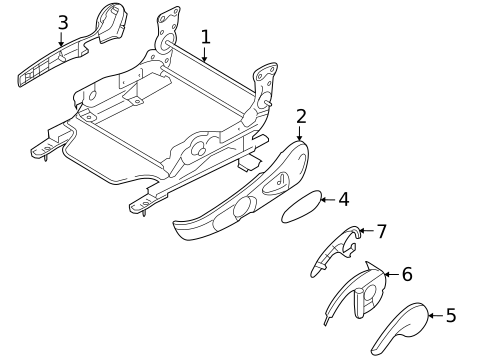 Tracks & Components for 2004 Mazda 3 #0