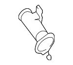 572370W010 - Body: Carrier Guide for Nissan: Pathfinder Image