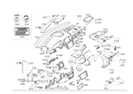 2926801000 - Trim: Instrument Panel for Mercedes-Benz Image
