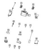 68583992AB - : Hub Receiver for Mopar Image