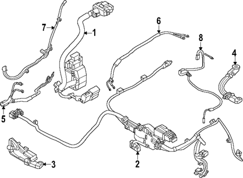Wiring Harness for 2023 BMW i7 #0