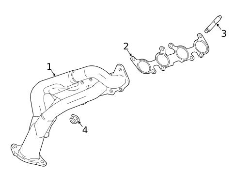 Exhaust Manifold for 2020 Ford Mustang #0