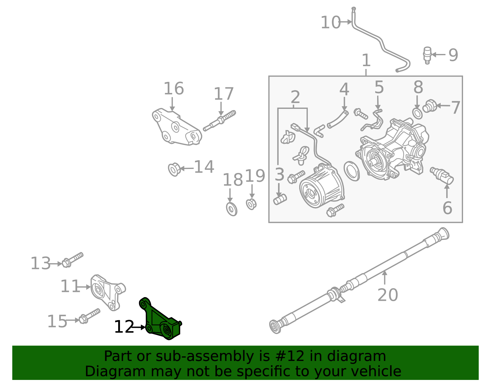 2013-2025 Mazda Front Mount KD35-28-68YA | TascaParts.com